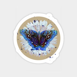 lunatic butterfly Sticker